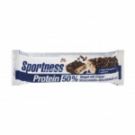 DM Sportsness Proteiinibatoon 50% Kr&otilde;be Stracciatella 45g