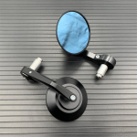 Motorcycle Bar End Mirror Universal Rear view Mirrors CNC Aluminum 7/8 22mm For KAWASAKI NINJA 400 Z650 Z750 Z800 Z900 MT09 must