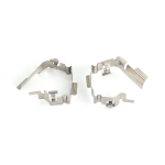 2tk Auto LED H1 esitulede adapteri pirnihoidjad Automaatne lambivalgusti klambri LED alus Fordile