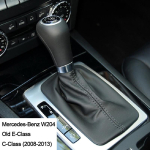 Must Automaatne K&auml;igukangi Nupp Koos Mansetiga Mercedes Benz W204 Vana E-klass C204 C63 C300 C250 jaoks (2008-2013) Auto tarvikud C With Boot 14.5mm