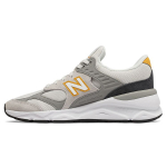 New Balance Nb X-90 Kangas S&uuml;nteetiline Nahk Mugavad Madalad Vabaaja Tossud Naiste tossud Hall Valge WSX90RPB 38