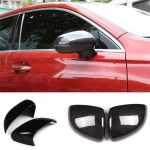 Car Rearview Mirror Trim Decoration Shell Covers For Mercedes Benz CLA class W118 C118 + CLA250 CLA180 CLA200 ABS piano black