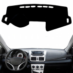 Toyota Vios Yaris 2014 2015 2016 2017 2018- Autotarvikud Armatuurlaua Kate Matt Padi UV-vastane Armatuuri P&auml;ikesekaitse Kaitseb Vaipa Black(Black Edge)