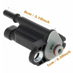 As Shown Evap Vent Control Valve Engine Purge Solenoid Part Control Solenoid Valve Easy tallation OE Check Before Purchasing