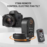 Mootoriga Pan Tilt HD, Stabilisaatoriga Kaamerakinnitus 360&deg; P&ouml;&ouml;rdega 2- PTZ HD Panoraamv&otilde;te Vlogi, Live-voogedastuse, Salvestamiseks