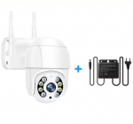 8MP 4K IP-kaamera 5MP Speed ​​Dome Auto Tracking PTZ Camera Smart Home Outdoor Juhtmeta WIFI-kaamera seiremonitor 2MP EU Plug no card