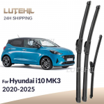 For Hyundai i10 MK3 -2025  2024 Wiper Front&Rear Wiper Blades Windshield Windscreen Window Brushes 24 +16 +10 Hyundai i10 MK3