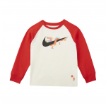Nike Draakonitants Uusaasta Seeria T-s&auml;rk FW23 Hiina Uusaasta V&auml;rviplokk Logo Vabaaja Pikkade Varrukatega Beebi topid Sail HF7077-133 7