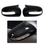 Mercedes E-klass/C-klass W211/W203 Tahavaatepeegli Kate Liim (2001-2007 Mudelid) Horn-Shaped Gloss Black Set (Adhesive)