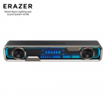 Wired Bluetooth Speaker RGB Colorful Abyss light Effect Dual Speakers Dual Bass Diaphragm HIFI Stereo Surround Sound W108