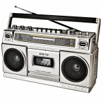 Retro 80ndate stiilis boombox kassetim&auml;ngija ja SD-kaardiga, 24W ja topeltk&otilde;larid, sisseehitatud m&auml;ngija, Bluetooth, USB, tugi, AM/FM/SW1/SW2 raadio, stereo, h&otilde;be