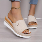 Moodsad Naiste Peenike Varvastega Kiiludega Sandaalid - Stiilsed Slip-On Platvormid Suvepuhkuseks - Mugavad, Vaevatu &Scaron;ikk 38