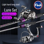 Binghui 2.4m Spinning Lure Rod Combo Komplekt
