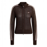 Adidas Originals Firebird heegeldatud dressipluus triibuline spordiklassika kitsa l&otilde;ikega pikkade varrukatega kudum naiste pluusid KE0202 S
