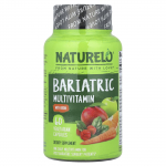 NATURELO, &uuml;lekaalulisuse ravi multivitamiin, sisaldab rauda, 60 taimset kapslit
