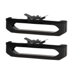1/2 tk Nuga teritaja Mitme teraga Lihtne kasutada Ei vaja &otilde;li Veega teritav t&ouml;&ouml;riist Kaasaskantav k&ouml;&ouml;ginoa teritaja 2pcs black