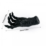 Halloweeni gooti n&otilde;ia k&auml;e kujukesed Kaunistus Halloweeni kummitusmaja &Otilde;udusrekvisiit Kuradi k&uuml;&uuml;nekonksud Kodu seina ehtekonks