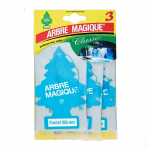 Maagiline Puu Autol&otilde;hnastaja, Vaniljel&otilde;hn, Magus ja Troopiline L&otilde;hn, Kestab kuni 7 N&auml;dalat, Valmistatud Itaalias Fresh Water(3 pack)