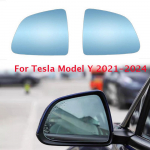 Tesla Model X Model S Model Y 2016-2024 Vasak & Parem Pool Sinine Kuumutatav Tiibpeegli Klaas Lai Nurk Tahavaatepeegel 2021-2024 Model Y