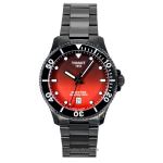 Tissot SeaStar 1000 Roostevaba teras Punane ja must sihver Kvarts T120.410.33.421.00 300M Meeste k&auml;ekell punane