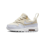 Nike Air Max 1 EasyOn Beebi/V&auml;ikelaps Hele Beež Meloni Toon Valge Jalgpalli Hall DZ3309-102 21