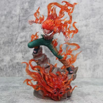 26cm Naruto Might Guy Kuju K&uuml;mme Aastat Shinobi Anime Tegevuskuju Valgusega Surematu Istuv PVC Mudel Kogumism&auml;nguasi Kingitus