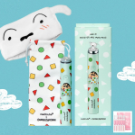 Medicube AGE-R Booster Pro Mini Plus seade Shinchan Edition nahahooldust&ouml;&ouml;riist + PDRN Pink One Day seerum 5 tk white