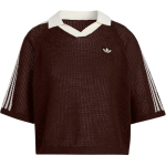 adidas Originals Naiste heegeldatud polos&auml;rk Tume pruun KE0198 S
