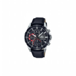 Casio EDIFICE veekindel s&uuml;gavus 100 meetrit kvartsliikumine nahkrihm Jaapani ja Korea kell meeste kell must sihverplaat EQS-940BL-1AV must
