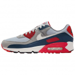 Nike Meeste Air Max 90 USA 2024 Meeste Tossud Hall Hele Suitsuhall Fantom-Relvahoone DM0029-005 43