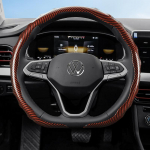 Sobib Volkswagenile S&uuml;sinikkiust Tekstuuriga Roolikate Snap-On Lainekujuline Sportlik Disain Vastupidav Kaitsekate Golf Passat Polo Jetta