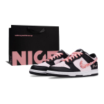Nike Dunk Kulumiskindlad Madalad T&otilde;mblukuga Tennised Unisex Must Roosa DD1391-100(Team357-) 38.5