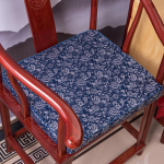 Traditsiooniline Hiina stiilis toolipadi k&auml;snaga diivanipadi puidust punane istmepadi k&auml;snaga pestav kodune pehme istme-/seljapatja 50x50pillowcase