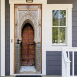 Moslemi Araabia Uksekleebised Allahu Islami Tapeet Magamistuba Vannituba Liugukse Seinakleebised Elutoa Uksekaunistus Kleebised (as the picture,77x200cm(cut 2pcs))