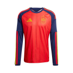 adidas Hispaania 2026 Kodus&auml;rgi pikkade varrukatega Elavpunane 2XL