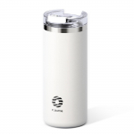 FEIJIAN 16/20oz roostevabast terasest kohvitass termostass kaasaskantav reisimug kohvitass k&otilde;rrega 473ml valge
