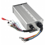 Premium-48V-72V 5000W kolmerattaline FOC kontroller, Akutoitega auto, Intelligente harjadeta mootori kontroller, Elektriauto (Silver,NONE) h&otilde;be