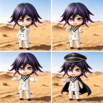 10cm Anime Danganronpa Kokichi Oma Nendoroid #2802 Q Versioon PVC Liigendatud Tegevuskuju Lauakaunistus Kogutav M&auml;nguasi Kingitus