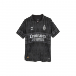PUMA AC Milan X Pleasures Meeste Ehtne Jalgpallis&auml;rk 'Must Valge' 776066-01 S