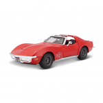 Maisto Chevrolet Corvette 1970 Punane Valatud Auto Chevrolet Corvette 70 31202RD 1/24 (Valmis mudel)
