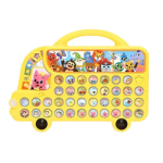Pinkfong Korea t&auml;hestiku &otilde;ppebuss Interaktiivne m&auml;nguasi lastele 1 beige