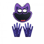 Uus Halloweeni Naeratavad V&auml;ikesed Olendid Cosplay Kost&uuml;&uuml;mid Tegevus H&uuml;pe S&uuml;gis&uuml;likond Karneval Lapsed CATNap Cosplay Kost&uuml;&uuml;m Naeratavad V&auml;ikesed Olendid 140CM&CATNap