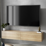 TV-alus / Elutoam&ouml;&ouml;bel - NICOLE - 160 cm - k&auml;sit&ouml;&ouml; tamm - moodne stiil