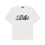 BTS Arirang S/S T-s&auml;rk BTS Valge - Ametlik K-Pop graafiline T-s&auml;rk XL gray