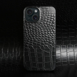 Ehtsa Nahast Telefonikotid iPhone 17 16 15 Pro Max 11 12 13 14 XR XS Max jaoks Capa Luksuslik Krokodillimustriga &Auml;rikateks Coque IP X or XS must