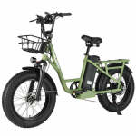 Elektriratas Philodo T1 20 Rehv 750W Tippmootor Linna Elektriratas 48V 20Ah Kahekordne H&uuml;drauliline Pidur 7 K&auml;iku Maksimaalne L&auml;bis&otilde;it 100 km roheline