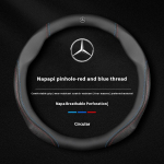 Auto seemisnahast roolikatte Mercedes Benz A B C E S-klass CLA CLS ML SL GLA GLB GLC GLK SLK Vito AMG A35 A45 C43 C63 BC2 black