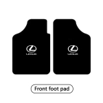 Autop&otilde;himatt, Eesmised ja tagumised auto vaipkattega p&otilde;himatid Lexus RX330 IS250 Ct200h ES300h RX350 IS300h NX300h UX GX470 LX570 ZY8 jaoks black
