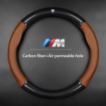 Auto roolikatte s&uuml;sinikkiust nahk BMW M E46 E90 E60 F30 E39 F10 F20 E87 E36 F20 F30 1 2 3 5 7 Seeria X1 X3 X5 X7 jaoks cwbn50 black