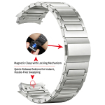 L&otilde;hedeta Titaanist K&auml;ev&otilde;rud Magnetilise Pandlaga Rihmad Huawei Watch GT 6 Pro 46mm jaoks Luksuslik &Auml;ri K&auml;ev&otilde;ru Rihmad Correa Pulseira for Huawei GT6Pro 46 gray